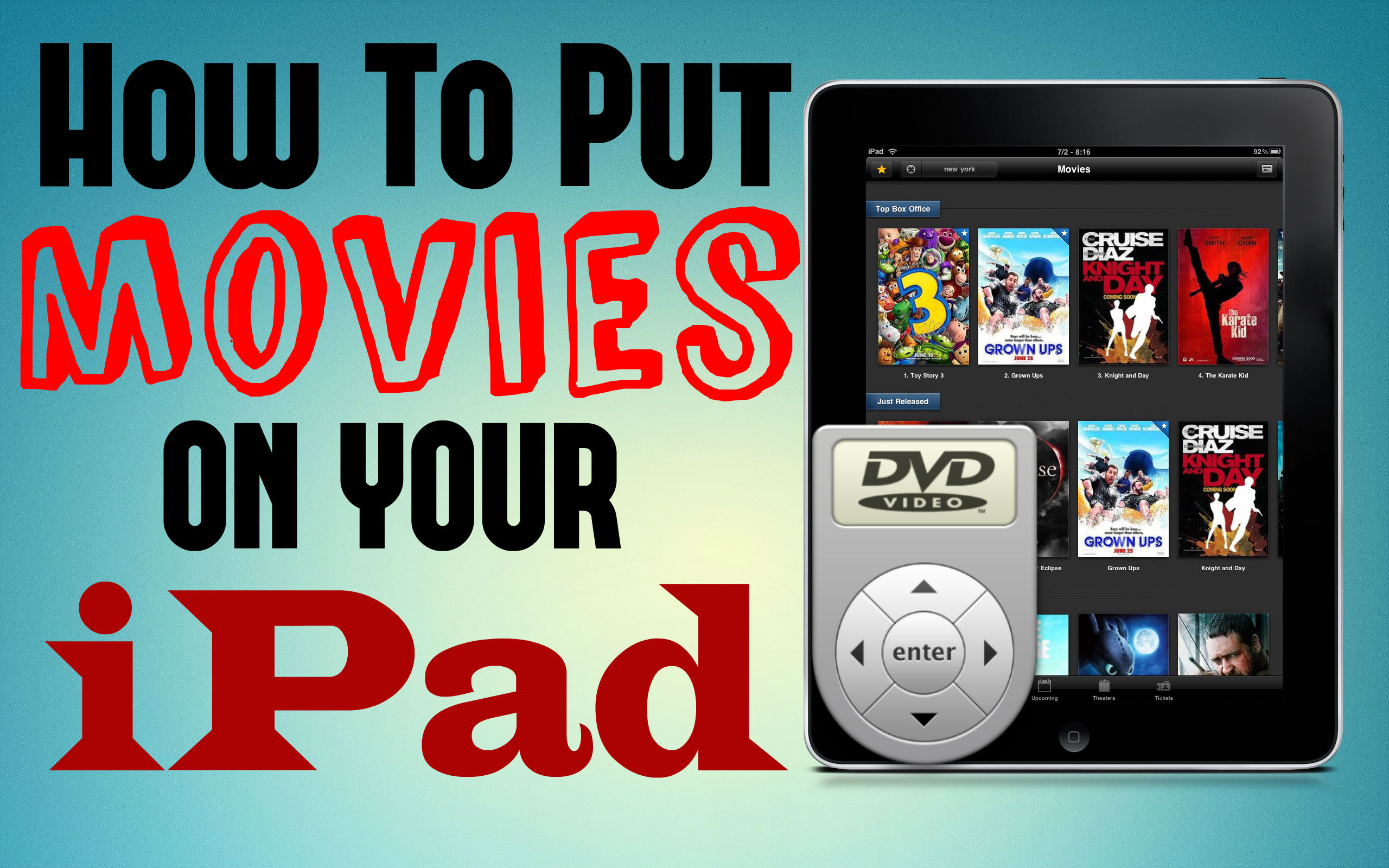 how to put movies on ipad