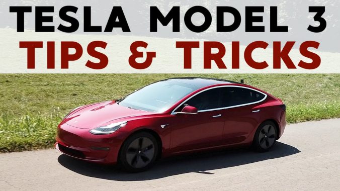 tesla model 3 tricks