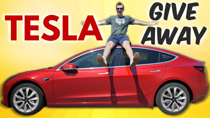 Tesla Model 3 Giveaway Prizeo