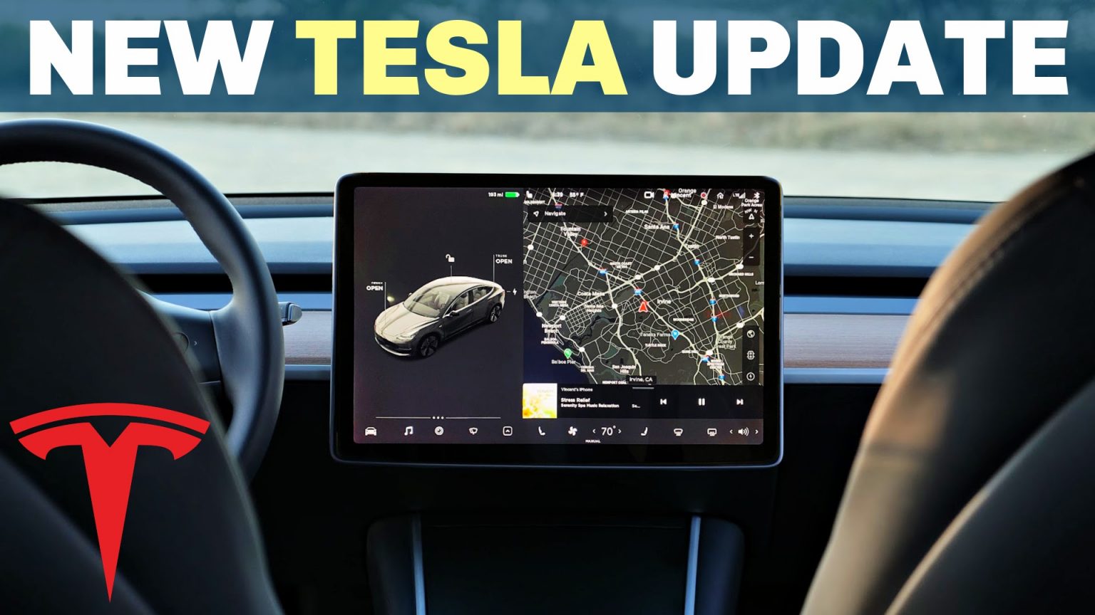 Tesla 2020 Holiday Software Update First Look! My Tech Methods